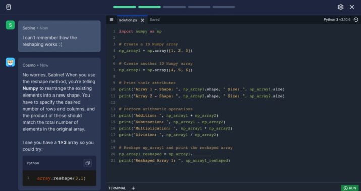 CodeSignal launches a learning platform with an AI-powered wizard