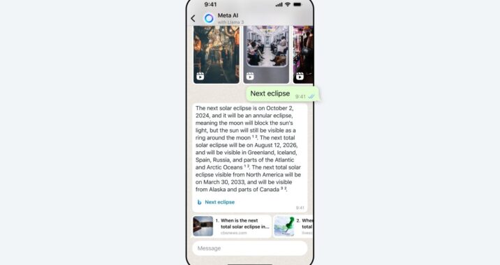 Meta makes its AI chatbot available to all users in