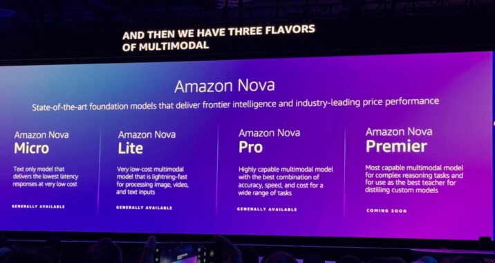 Amazon launches Nova Premier, AI's most capable model still