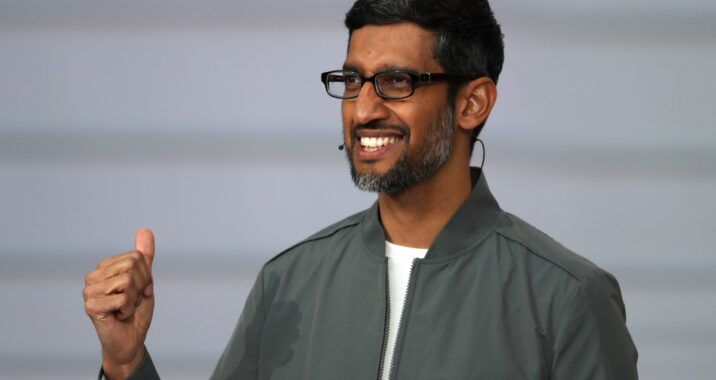 Alphabet Sundar Pichai CEO rejects AI's fears, emphasizes extension plans