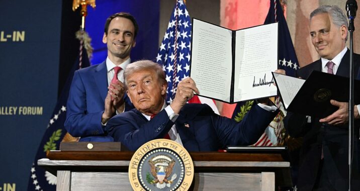 Trump's AI order could reshape the way US technology companies