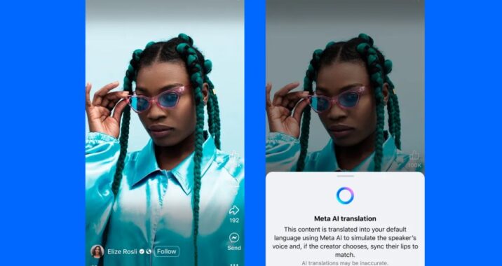 Meta manages translations with AI to creators worldwide, starting with