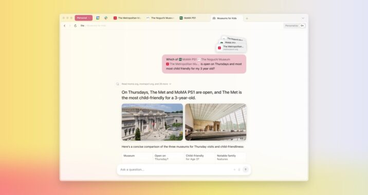 Dia's AI browser is starting to add Arc's "greatest hits"