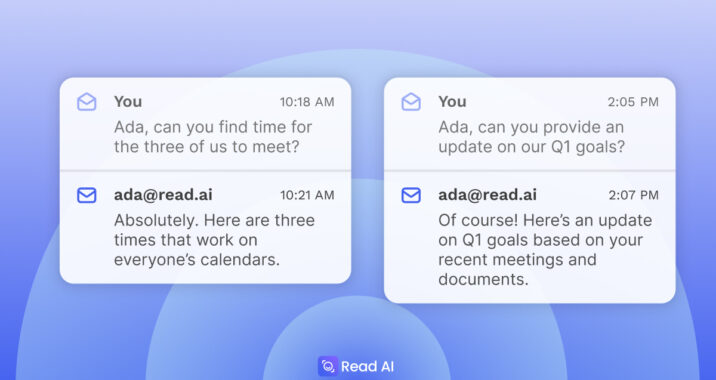 Read AI launches email-based 'digital twin' to help with schedules